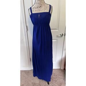 Old Navy Maternity Women's sz M Strapless or Spaghetti Strap Maxi Dress